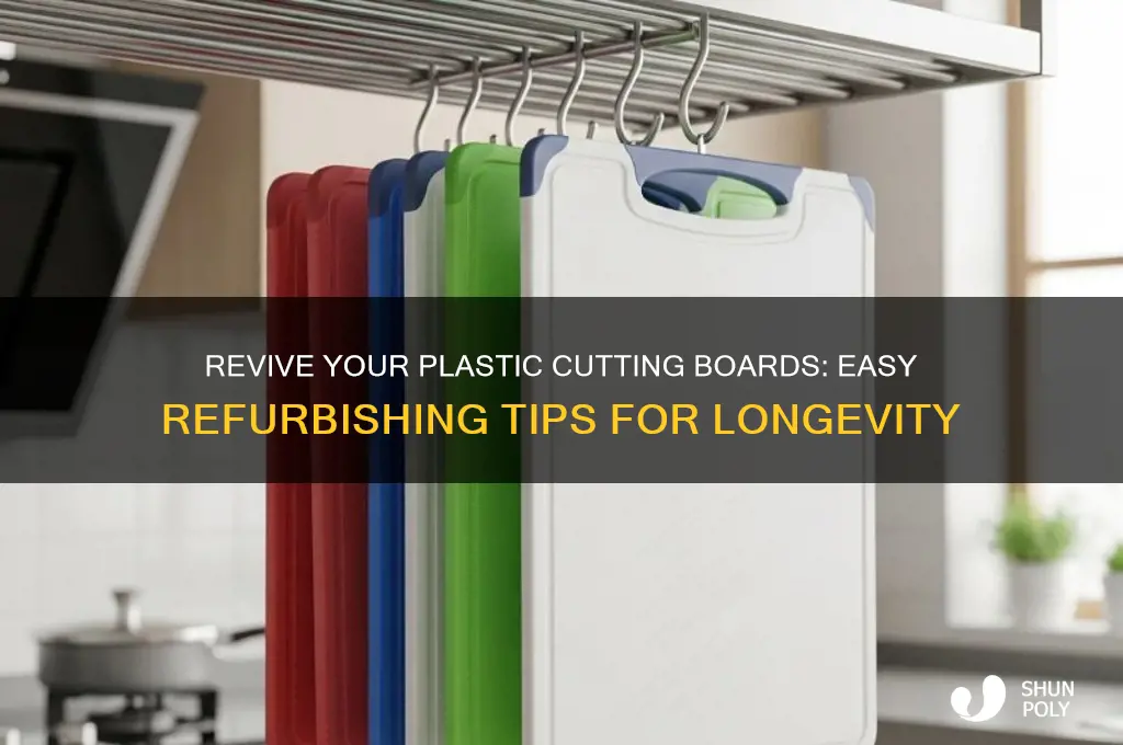 how to refurbish plastic cutting boards