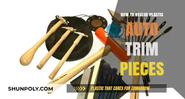 Reattaching Trim: Reglue Plastic Auto Trim Pieces
