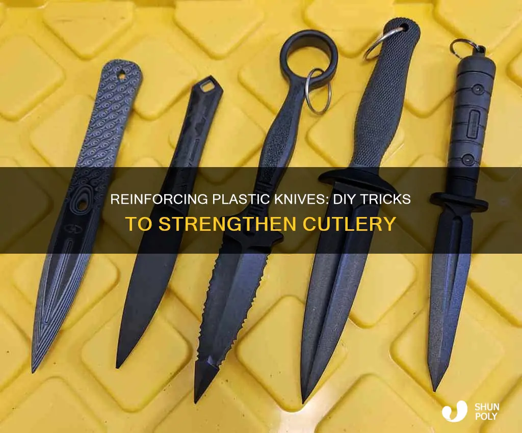 how to reinforce plastic knife diy