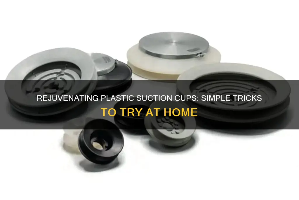 how to rejuvenate plastic suction cups