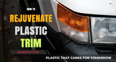 Revive Your Ride: A Guide to Rejuvenating Plastic Trim