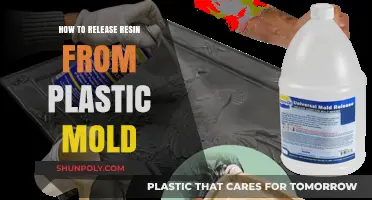 Resin Release: Removing Resin from Plastic Molds