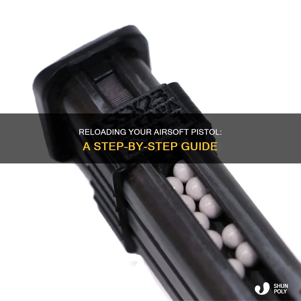 how to reload plastic airsoft pistol