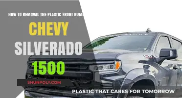 Easy Steps to Remove Chevy Silverado 1500 Plastic Front Bumper