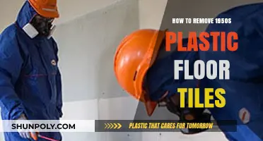 Removing Vintage 1950s Plastic Floor Tiles: A Step-by-Step Guide
