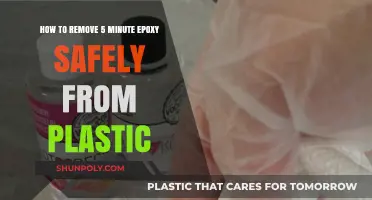 Safely Removing 5-Minute Epoxy from Plastic: A Step-by-Step Guide