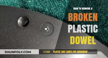 Fixing Broken Plastic Dowels: Quick and Easy Removal Techniques