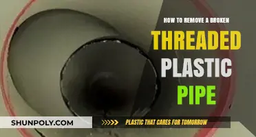 Fixing Broken Threaded Plastic Pipes: A Step-by-Step Removal Guide
