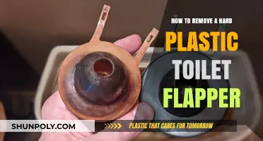 Easy Steps to Remove a Hard Plastic Toilet Flapper