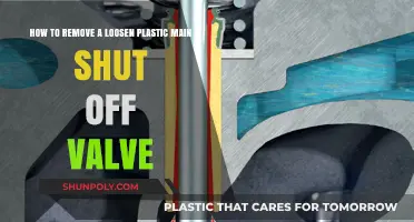 Fixing a Loose Plastic Main Shut Off Valve: Step-by-Step Guide