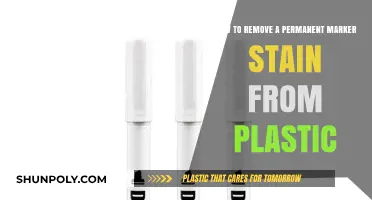 Effective Ways to Erase Permanent Marker Stains from Plastic Surfaces