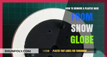 Easy Steps to Remove a Plastic Base from Your Snow Globe