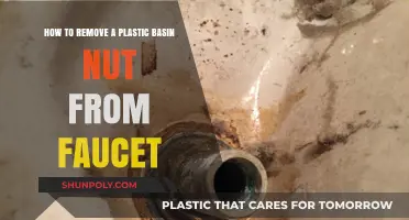 Easy Steps to Remove a Stuck Plastic Basin Nut from Faucet