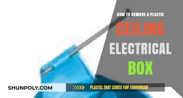 Step-by-Step Guide to Safely Removing a Plastic Ceiling Electrical Box
