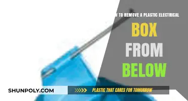 Removing a Plastic Electrical Box: A Step-by-Step Guide Below