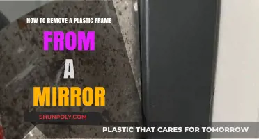 Easy Steps to Safely Remove a Plastic Frame from Your Mirror
