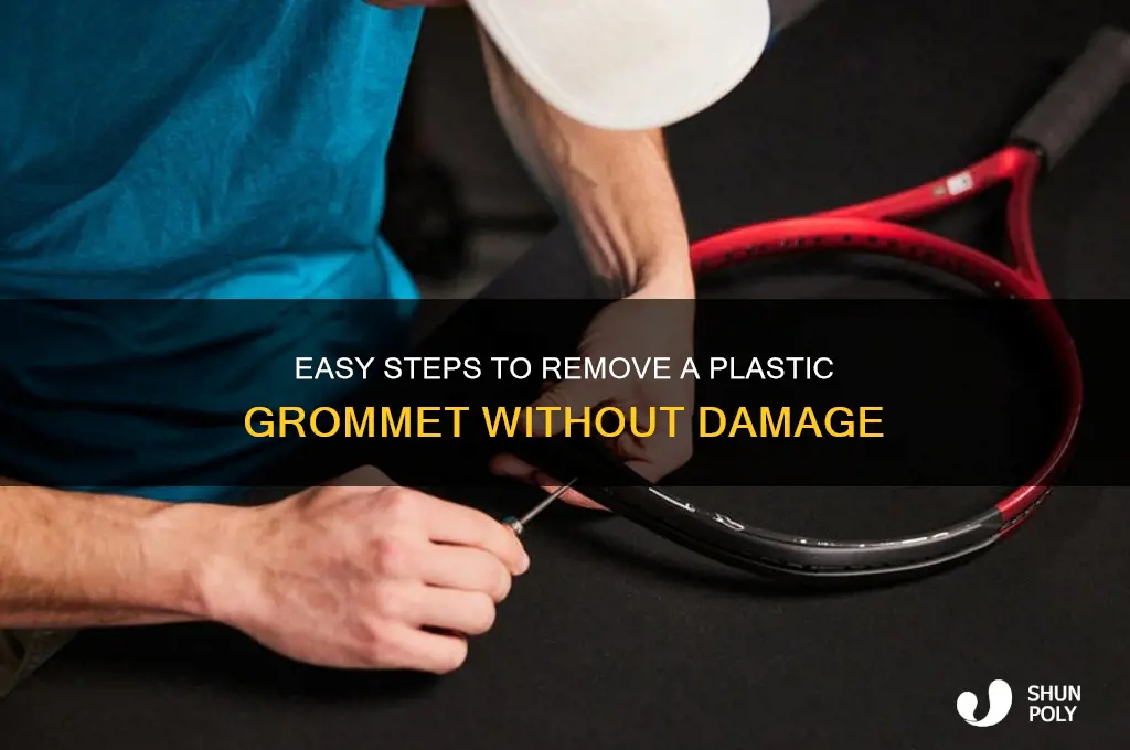 how to remove a plastic grommet