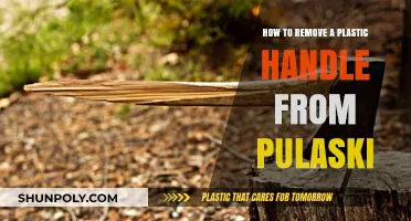 Easy Steps to Remove a Plastic Handle from Pulaski Tools