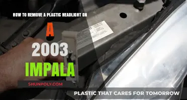 Removing Plastic Headlights on a 2003 Impala: Step-by-Step Guide