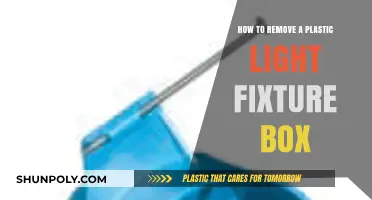 Easy Steps to Remove a Plastic Light Fixture Box Safely