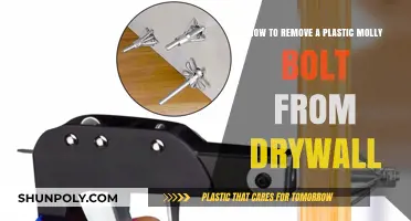 Efficiently Remove Plastic Molly Bolts from Drywall: A Step-by-Step Guide