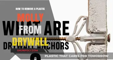Efficiently Remove Plastic Mollies from Drywall: A Step-by-Step Guide