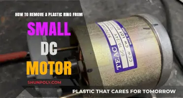 Quick Fix: Removing Plastic Rings from Small DC Motors Safely