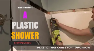 Easy Steps to Remove a Plastic Shower Unit Yourself