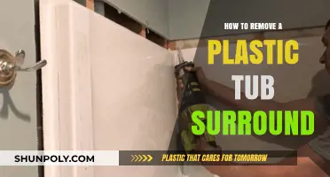 Easy Steps to Remove a Plastic Tub Surround: DIY Guide