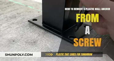 Easy Steps to Remove Plastic Wall Anchors from Screws