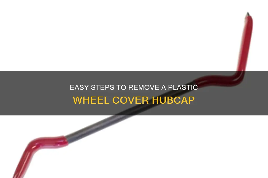 how to remove a plastic wheel cover hubcap