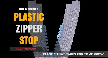 Easy Guide: Removing Plastic Zipper Stops Without Breaking the Zipper