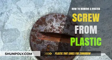 Effective Techniques to Remove Rusted Screws from Plastic Surfaces