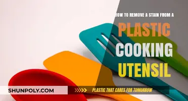 Effective Stain Removal Tips for Plastic Cooking Utensils