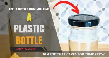 Effortless Ways to Remove Sticky Labels from Plastic Bottles