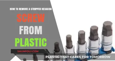 Efficiently Remove Stripped Hexacon Screws from Plastic: A Step-by-Step Guide