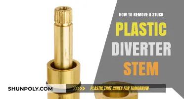 Quick Fix: Removing a Stuck Plastic Diverter Stem Easily