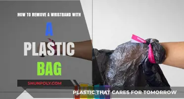 Easy Wristband Removal: A Simple Plastic Bag Hack
