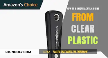 Effective Methods to Remove Acrylic Paint from Clear Plastic Surfaces