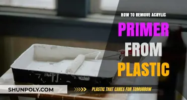 Effective Techniques to Remove Acrylic Primer from Plastic Surfaces