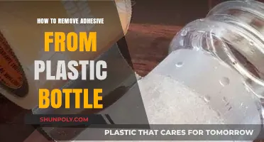 Effective Ways to Remove Adhesive Residue from Plastic Bottles Easily