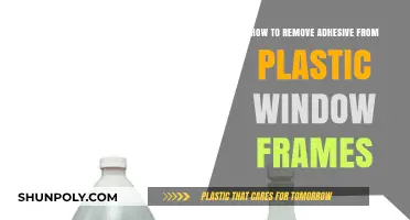 Effective Ways to Remove Adhesive from Plastic Window Frames Easily