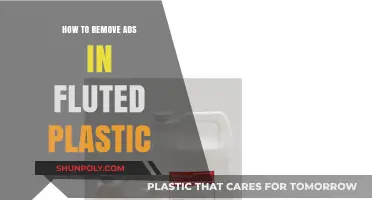 Effective Methods to Remove Ads from Fluted Plastic Surfaces