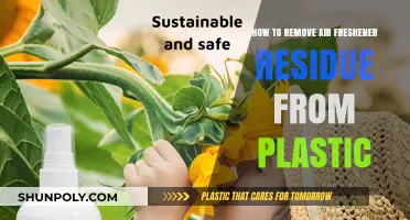 Effective Ways to Clean Air Freshener Residue from Plastic Surfaces