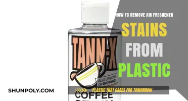 Effective Tips to Remove Air Freshener Stains from Plastic Surfaces