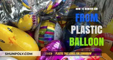 Effective Techniques to Remove Air from Plastic Balloons Easily
