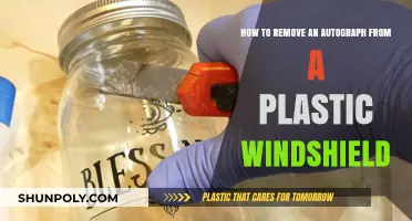 Erasing Signatures: Effective Methods to Remove Autographs from Plastic Windshields