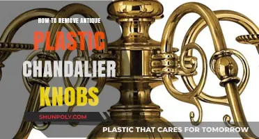 Restoring Elegance: A Guide to Removing Antique Plastic Chandelier Knobs