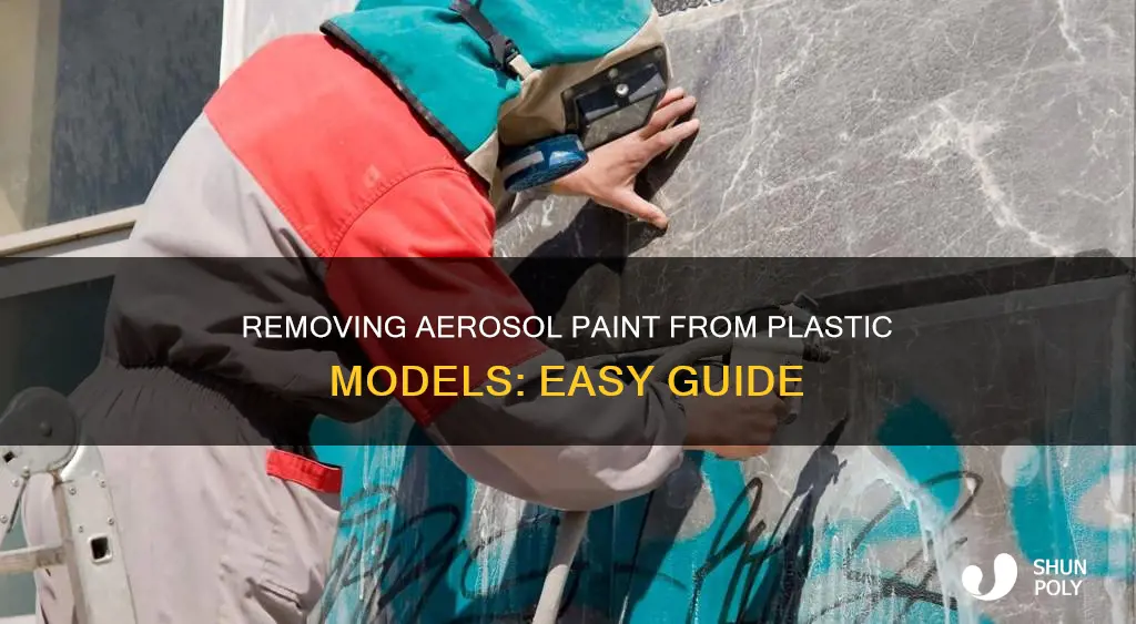 how to remove aresole paint from plastic models
