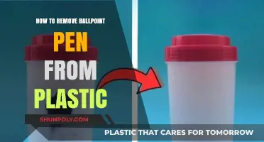 Effective Methods to Remove Ballpoint Pen Marks from Plastic Surfaces